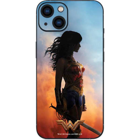 DC Comics Wonder Woman Movie Poster Stance Pose iPhone 14 Plus Skin
